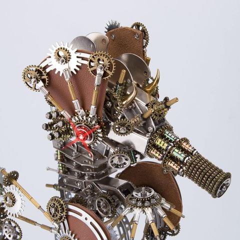  Bộ Lắp Ghép Steampunk Cá Ngựa 3D - Hơn 2000 Mảnh Độc Đáo 