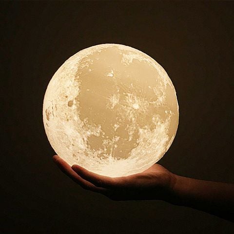  Đèn trang trí mặt trăng, sao thổ lơ lửng - tăng sự sáng tạo không gian 