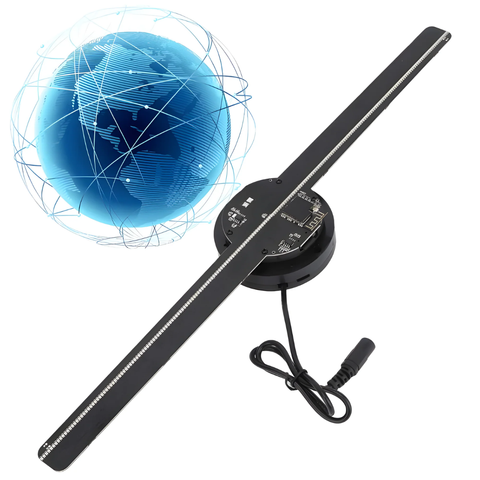  Quạt Đèn LED 3D Hologram | Trình Chiếu Hình Ảnh & Video 3 Chiều Sống Động 