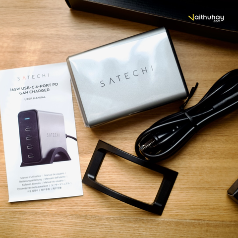  Dock sạc GaN Satechi USB-C PD 4-6 cổng 165W - 200W | Chính hãng Satechi Việt Nam 