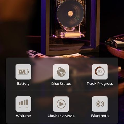  Đầu CD Treo Tường CoolGeek MusicFrame M1 – Khung Tranh Âm Nhạc Cho Không Gian Sống 