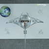  Mô Hình Kim Loại Cá Đuối Steampunk MOBULA Manta Ray | Kiệt Tác Cơ Khí 3D Độc Quyền 