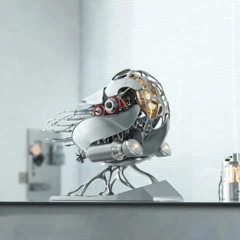  Mô Hình Kim Loại Ốc Anh Vũ NAUTILUS Steampunk | Kiệt Tác Cơ Khí 3D Cao Cấp 