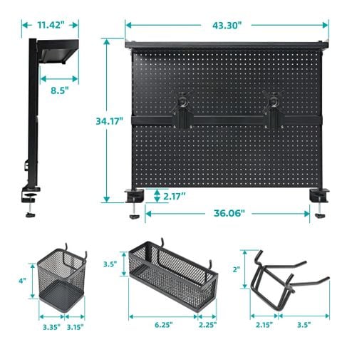  Bảng treo đồ Pegboard Attach 9Space – Tối Ưu Không Gian Đa Năng HIện Đại 