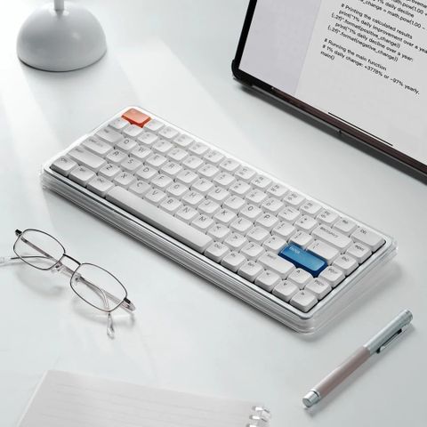  Bàn Phím Cơ Không Dây MelGeek O2 – Kết Nối 3 Chế Độ, Thiết Kế Tối Giản Hiện Đại 
