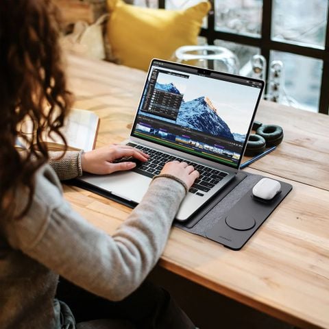  Túi Đựng Laptop Kiêm Sạc Không Dây NEXA 4-in-1 Chính Hãng Journey| Giải Pháp Tăng Năng Suất Cho WorkSpace Di Động 