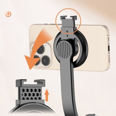  Tripod xoay 360º dùng làm gậy selfie, giá đỡ điện thoại, camera có hỗ trợ magsafe 