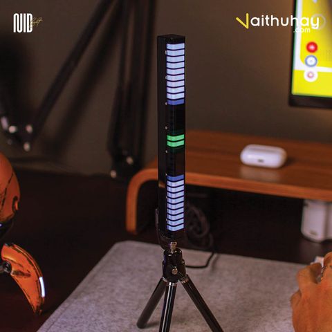  Đèn cảm ứng âm thanh gỗ cao cấp  - NID B-Light gỗ 