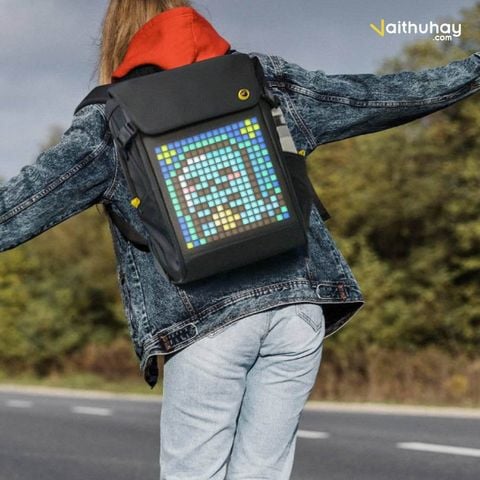  Balo Divoom Pixoo Backpack-M màn hình LED sáng tạo 