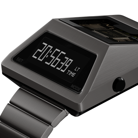  CYBER WATCH S3000-C: Đồng hồ phong cách cyberpunk, màn hình OLED 