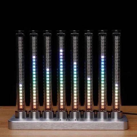  Ống đèn Neon cảm âm RGB 8 thanh - Trang trí góc làm việc 
