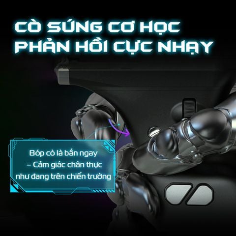 Chuột gaming Ragnok ErgoStrike7 - Trải nghiệm FPS tuyệt đỉnh với thiết kế công thái học 