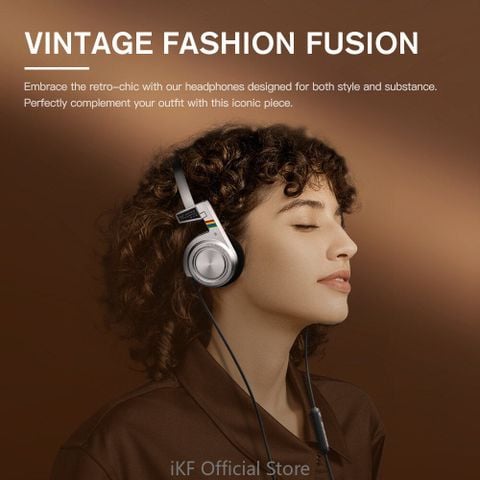  Tai nghe IKF R3 - Phong cách Retro kết hợp Công nghệ Hiện đại 