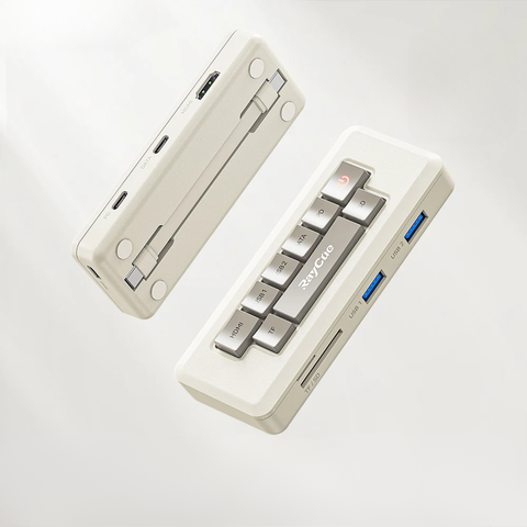  (HÀNG CÓ SẴN) RayCue 128K | Docking Station đa chức năng phong cách cổ điển 