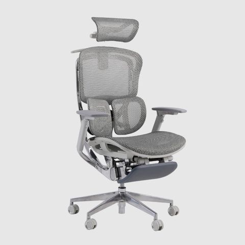  Ghế công thái học GAMI Crom (Phiên bản lưng Carbon) 