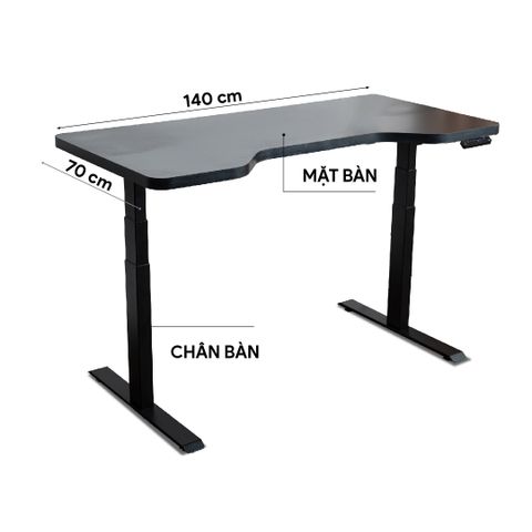  Bàn nâng hạ tự động 9SPACE Ergonomic Desk Core 