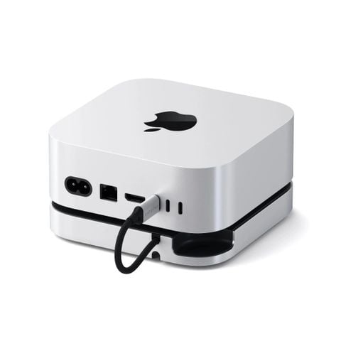  Đế Kiêm Hub Chuyển Đổi Satechi 5in1 Cho Mac Mini M4 – Mở Rộng Kết Nối & Tích Hợp Khe SSD 4TB 