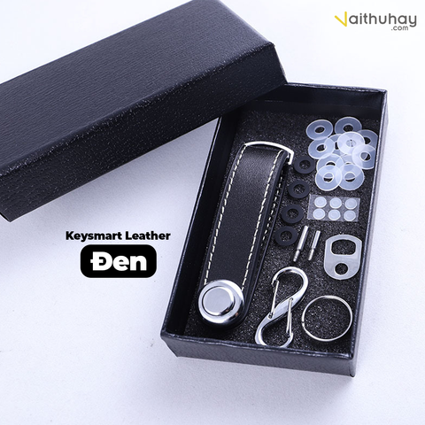  9SPACE - Bộ Giữ Chìa Khóa Đa Năng Keysmart Leather 