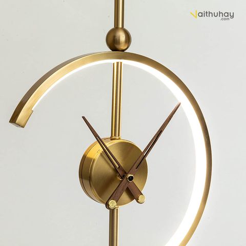  NID Light - Đèn đồng hồ tích hợp sạc không dây Clock Lamp Golden Time 