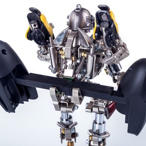  Mô hình lắp ráp DIY 3D Robot Chiến Binh Cơ Khí Kim Loại 
