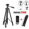  Tripod 3 Chân Kim loại, Dài 1m50 Cao Cấp - Dùng Cho Điện Thoại 