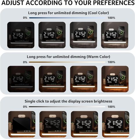  Trạm sạc không dây acer 7 trong 1 - Tích hợp đồng hồ thông minh 