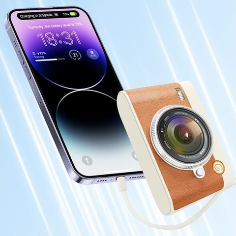  Sạc dự phòng Power Smart AI 1.53inch HD 10.000mAh – Tích hợp màn hình cảm ứng, loa bluetooth, chatGPT 