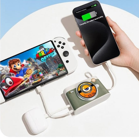  Sạc dự phòng Power Smart AI 1.53inch HD 10.000mAh – Tích hợp màn hình cảm ứng, loa bluetooth, chatGPT 