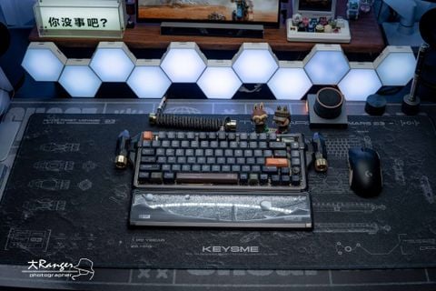  Phụ kiện Keysme Mars 03  Deskpad, Wrist-rest, Keycaps chính hãng 