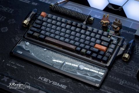  Phụ kiện Keysme Mars 03  Deskpad, Wrist-rest, Keycaps chính hãng 