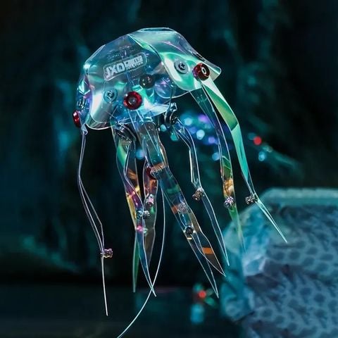  Mô hình kim loại 3D DIY con sứa biển màu sắc - Quan Sát Vũ Trụ Huyền Ảo 