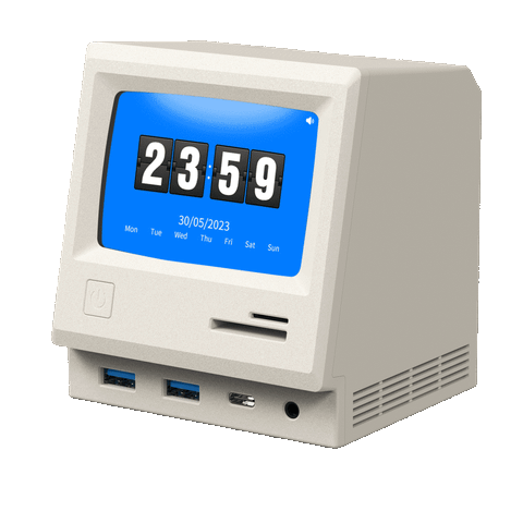  (HÀNG CÓ SẴN) RayCue 128K | Docking Station đa chức năng phong cách cổ điển 