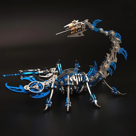  Bộ Mô Hình Steampunk 3D Kim Loại DIY Tự Lắp Ráp Bọ Cạp Kim Loại 