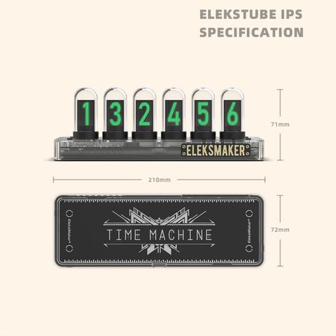  Đồng hồ DIY EleksTube IPS PR Series -  Thương hiệu Eleksmaker hiện đại và độc đáo 