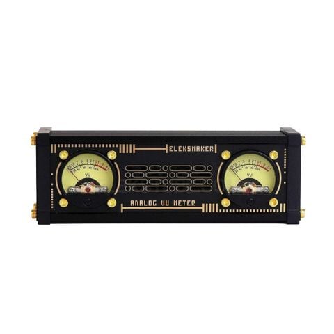  Đồng hồ đo mức âm thanh tích hợp đèn RGB phong cách Steampunk EleksMaker EleksVU2 
