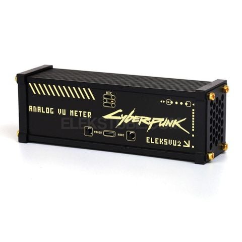  Đồng hồ đo mức âm thanh tích hợp đèn RGB phong cách Steampunk EleksMaker EleksVU2 