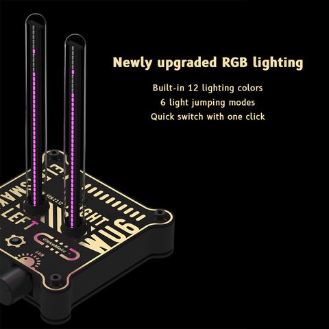  Đồng hồ quang phổ dạng ống phát sáng cổ điển RGB EleksMaker WU6 