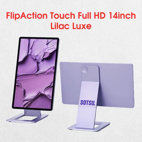  Màn Hình Rời Đa Năng SOTSU FlipAction – Tối Ưu Không Gian Làm Việc Di Động 