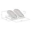  9SPACE - Kê chân công thái học FITNESS STEPPER tích hợp tập thể dục tại chỗ 