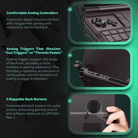  Máy chơi game cầm tay mini GPD WIN MAX 2 