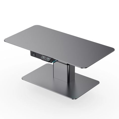  Kệ Nâng Màn Hình Máy Tính Có Động Cơ Điều Chỉnh Độ Cao Kèm Đèn LED Gaming Cho Bàn Làm Việc Tại Nhà, Tích Hợp Cổng USB 