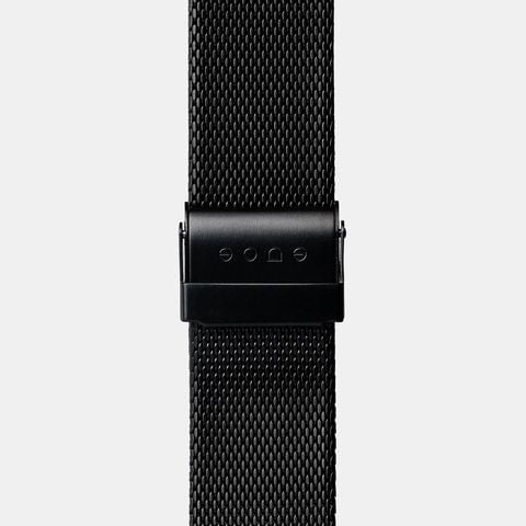  Đồng hồ Eone Bradley Element Black -  Thiết kế góc cạnh, sắc sảo, Chất liệu gốm ceramic chống trầy xước 