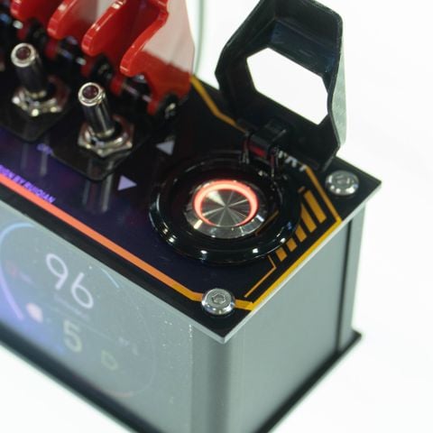  Trạm Hub Tích Hợp Đèn LED RGB - Kết Nối Bluetooth, Đa Cổng USB Độc Đáo 
