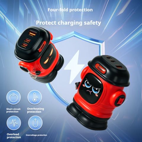  Siêu Sạc Nhanh 65W Divoom Dipow - Công Nghệ GaN, Sạc Đa Cổng Tiện Lợi 