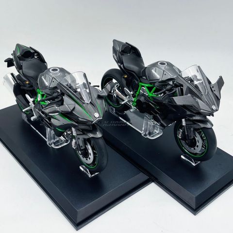  Mô Hình Xe Kawasaki Ninja H2R Tỉ Lệ 1:6 – Đề Nổ, Phun Khói, Có Đèn LED 