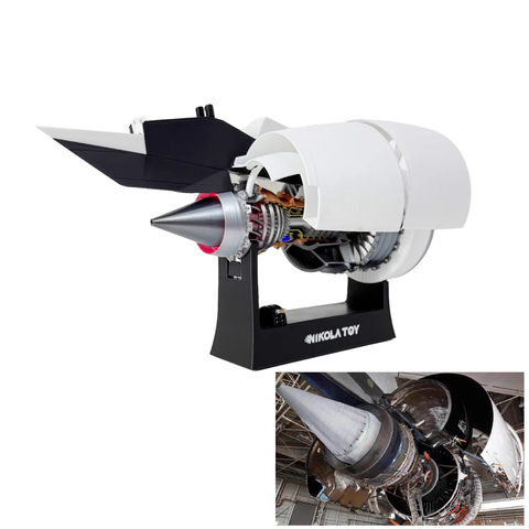  Mô Hình Động Cơ Turbofan Rolls-Royce TR900 – NikolaToy | Tái hiện sức mạnh của công nghệ hàng không 