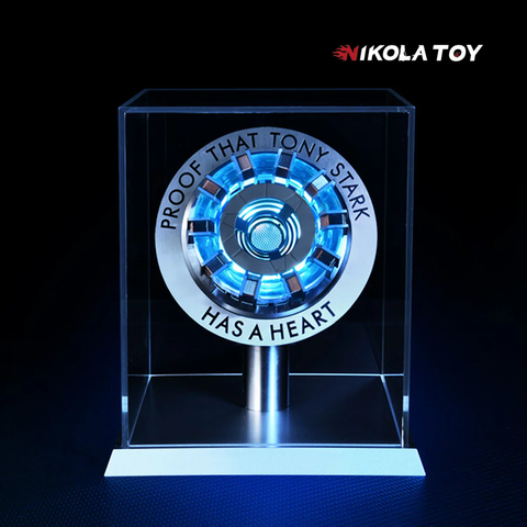  Lò phản ứng hồ quang Ark Reactor của Iron Man NIKOLATOY - Đèn LED, Cảm biến rung, Bay lơ lửng 