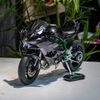  Mô Hình Xe Kawasaki Ninja H2R Tỉ Lệ 1:6 – Đề Nổ, Phun Khói, Có Đèn LED 