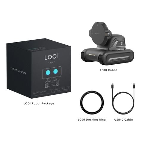  Robot LOOI - Trợ Lý Thông Minh Tích Hợp ChatGPT, Đa Chức Năng Với Sạc Nhanh 10W 