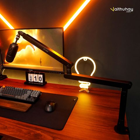  Giá Đỡ Microphone HyperWork MA-02 Đen 